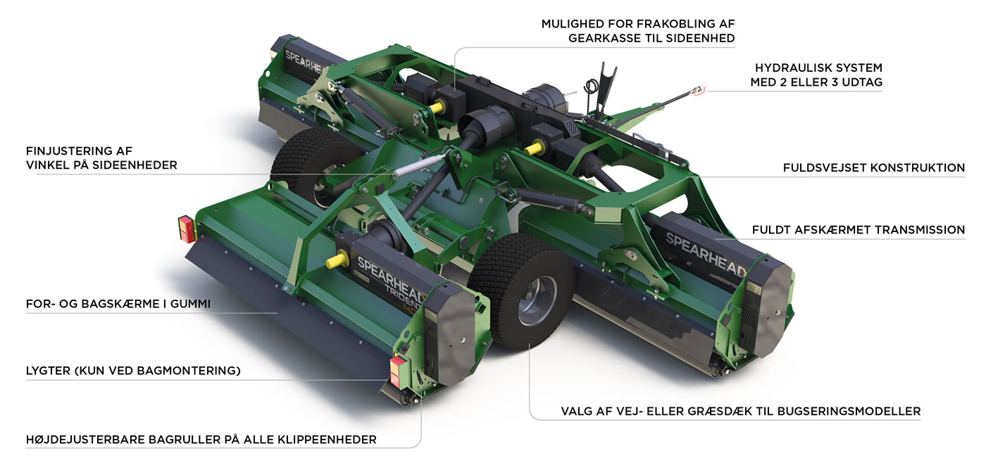 Spearhead TRIDENT Amenity Mower [DA]