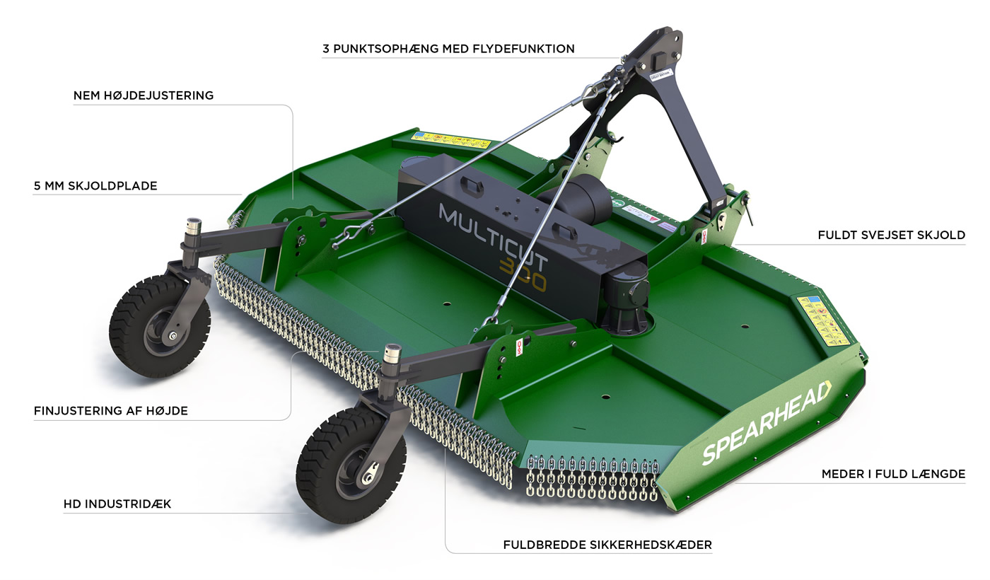 Multicut 300 Rotary Mower [DA]