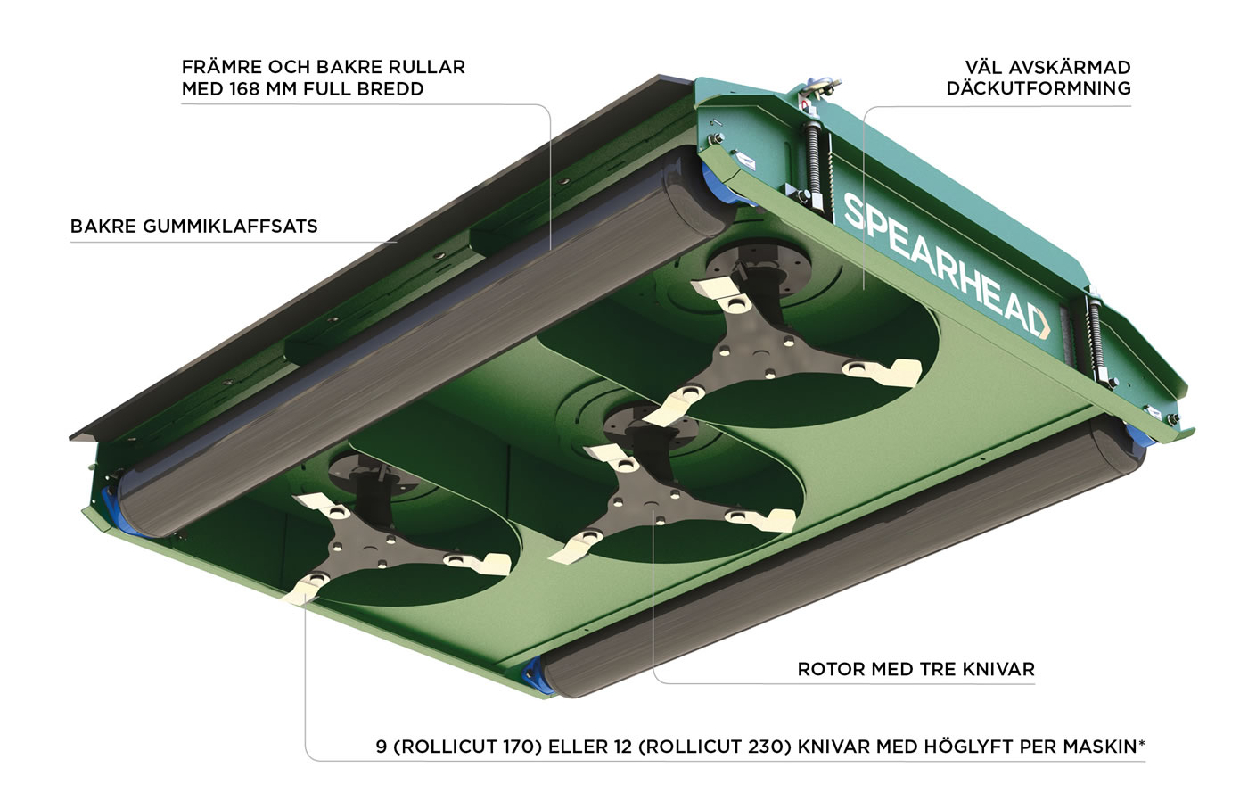 Spearhead Rollicut 170-230 Amenity Mower [SV]