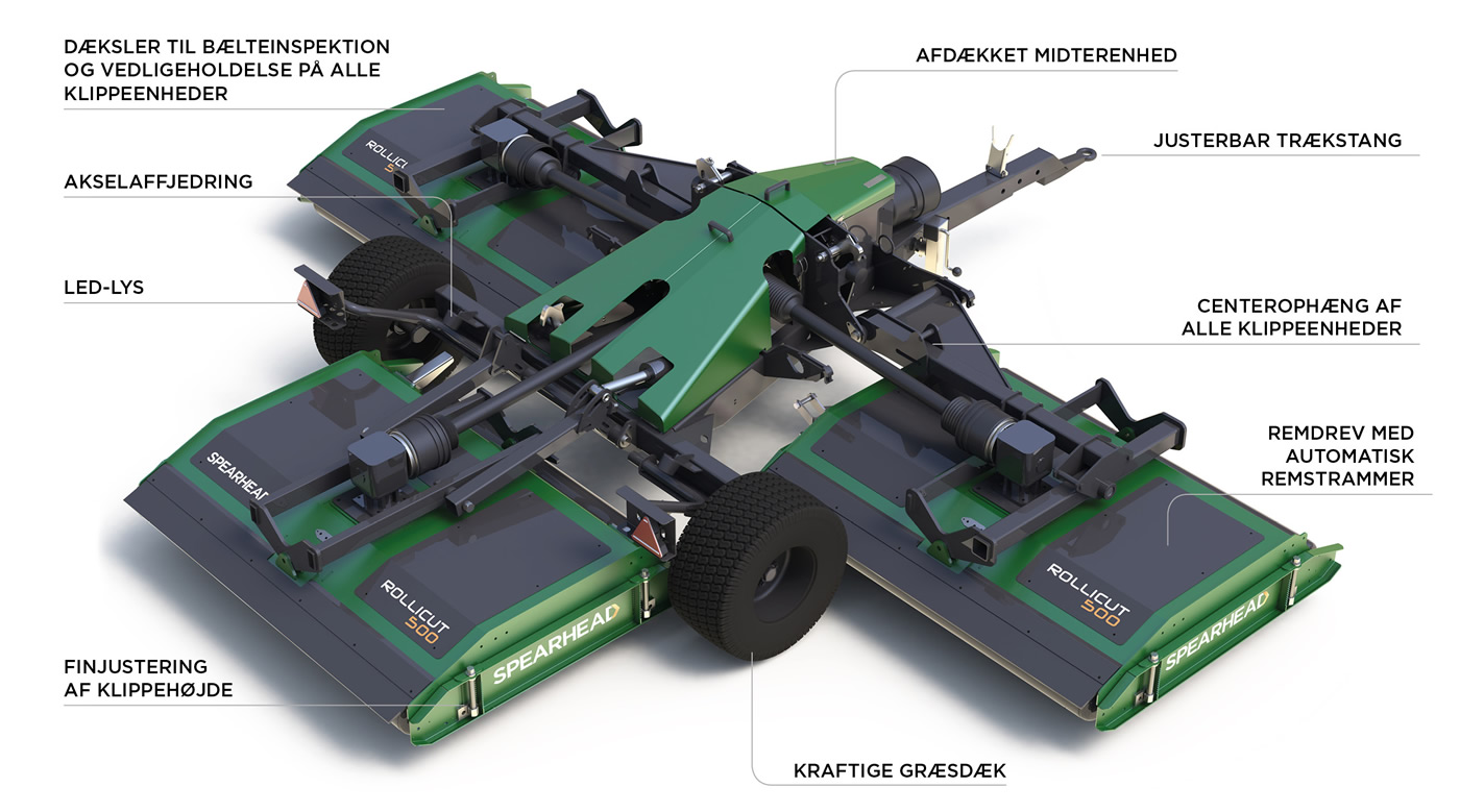 Spearhead Rollicut 500-600 Amenity Rotary Mower [DA]