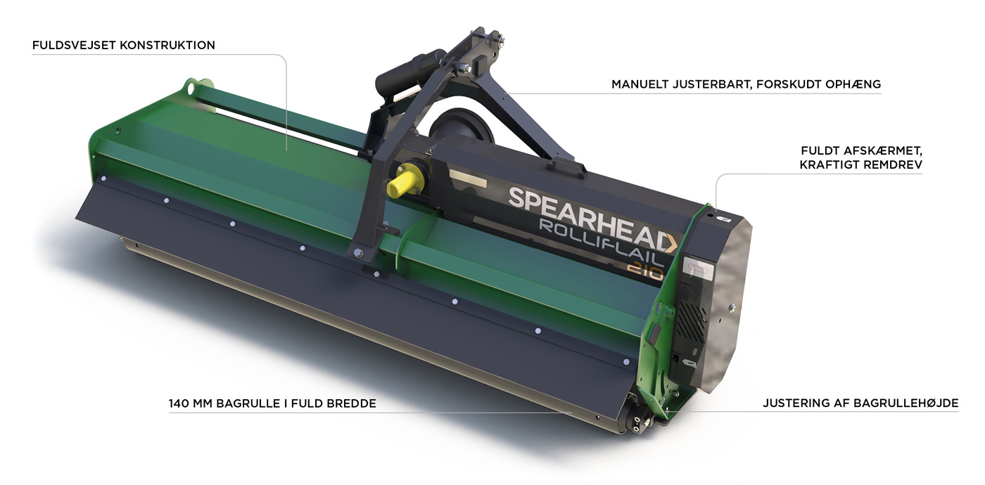 SPEARHEAD Rolliflail Amenity Flail Mower [DA]