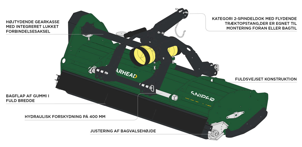 Sniper Flail HD Forestry Mower [DA}