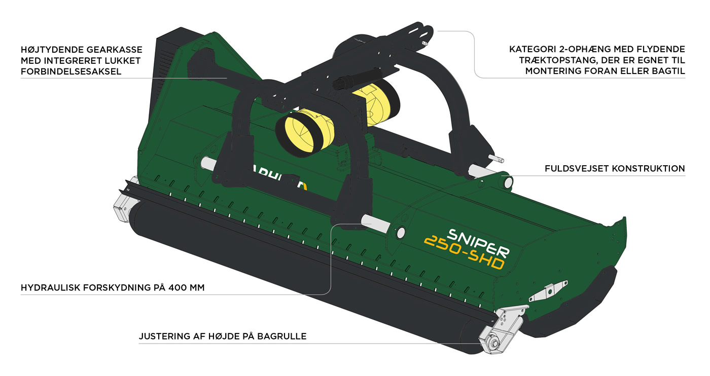 Spearhead Sniper SHD Flail Mower [DA]