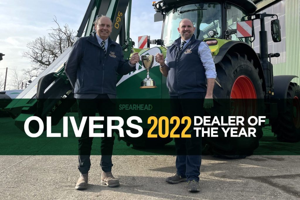 Spearhead Machinery crowns Olivers ‘2022 Dealer Of The Year’