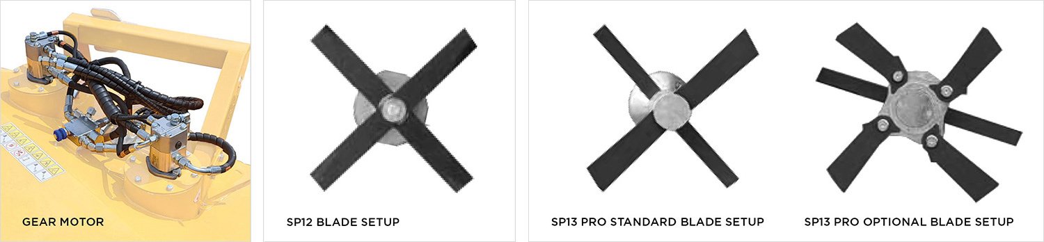 Spearhead Finishing Head Options